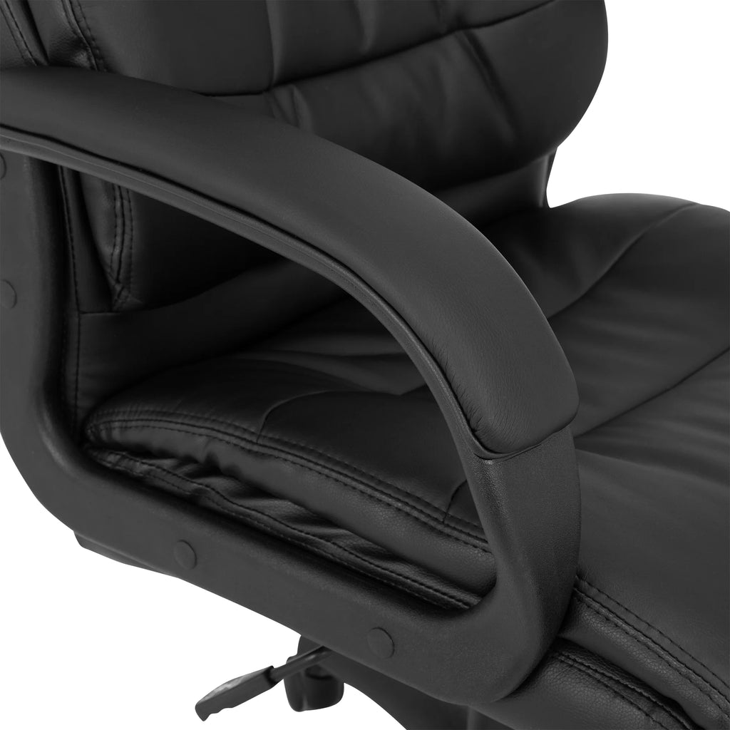 Adjustable Height High Back Executive Chair Black C649