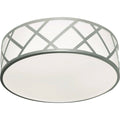 Satin Nickel LED Flush Mount Light X6150
