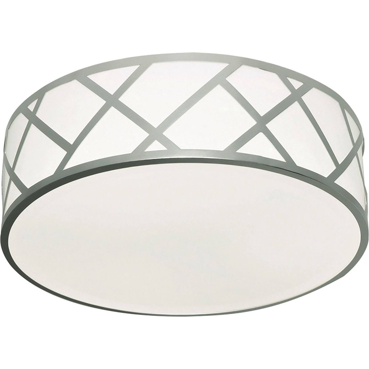 Satin Nickel LED Flush Mount Light X6150