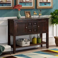 Buffet Cabinet with 1 Shelf, 2 Cabinets, 4 Storage Drawers W320979