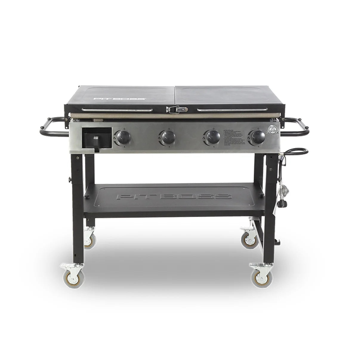 4 Burner Portable Griddle with Foldable Side Shelf L147450