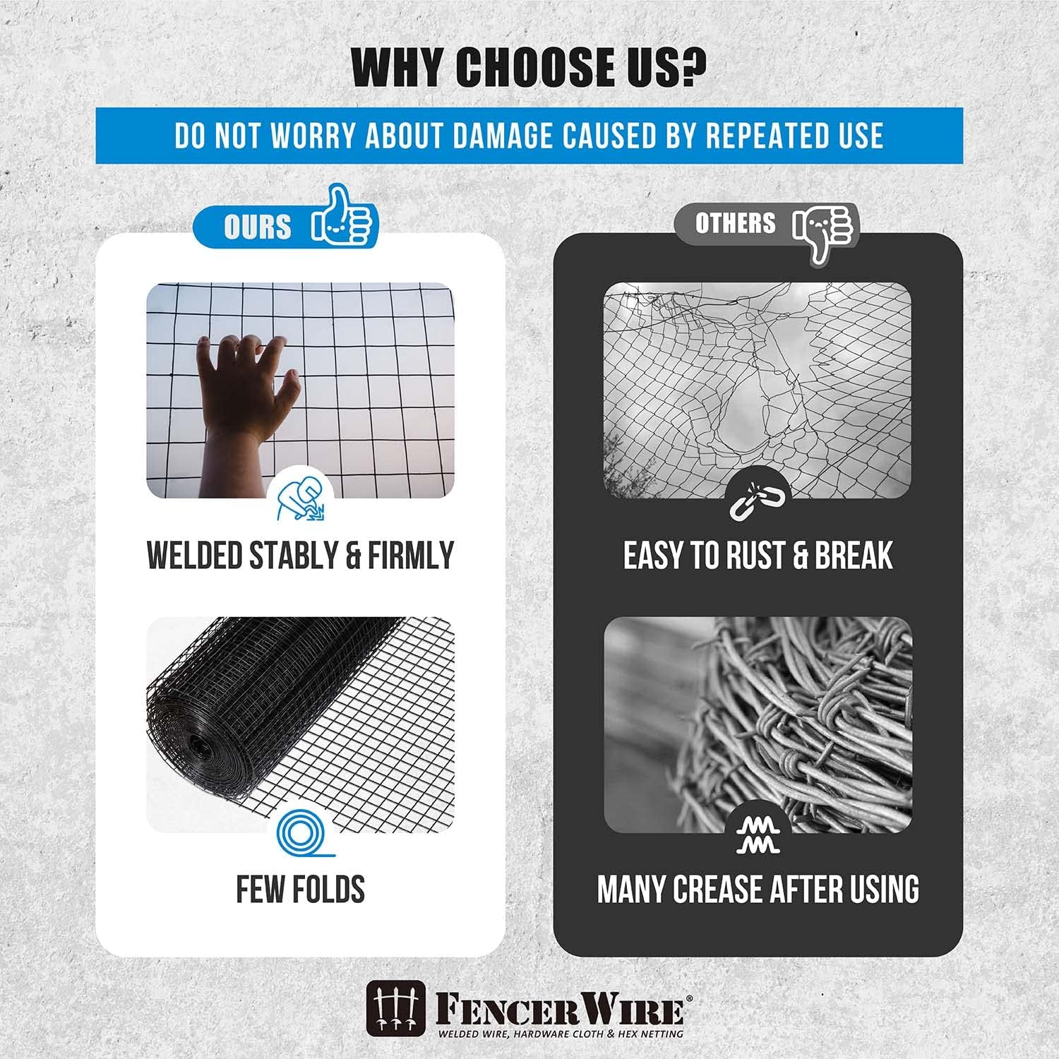 16 Gauge Black Vinyl Coated Welded Wire Mesh, 1" x 1" Mesh Size, Pack of 2 M42752