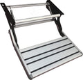 Manual Folding Step Ladder Aluminum Alloy Telescopic O15293