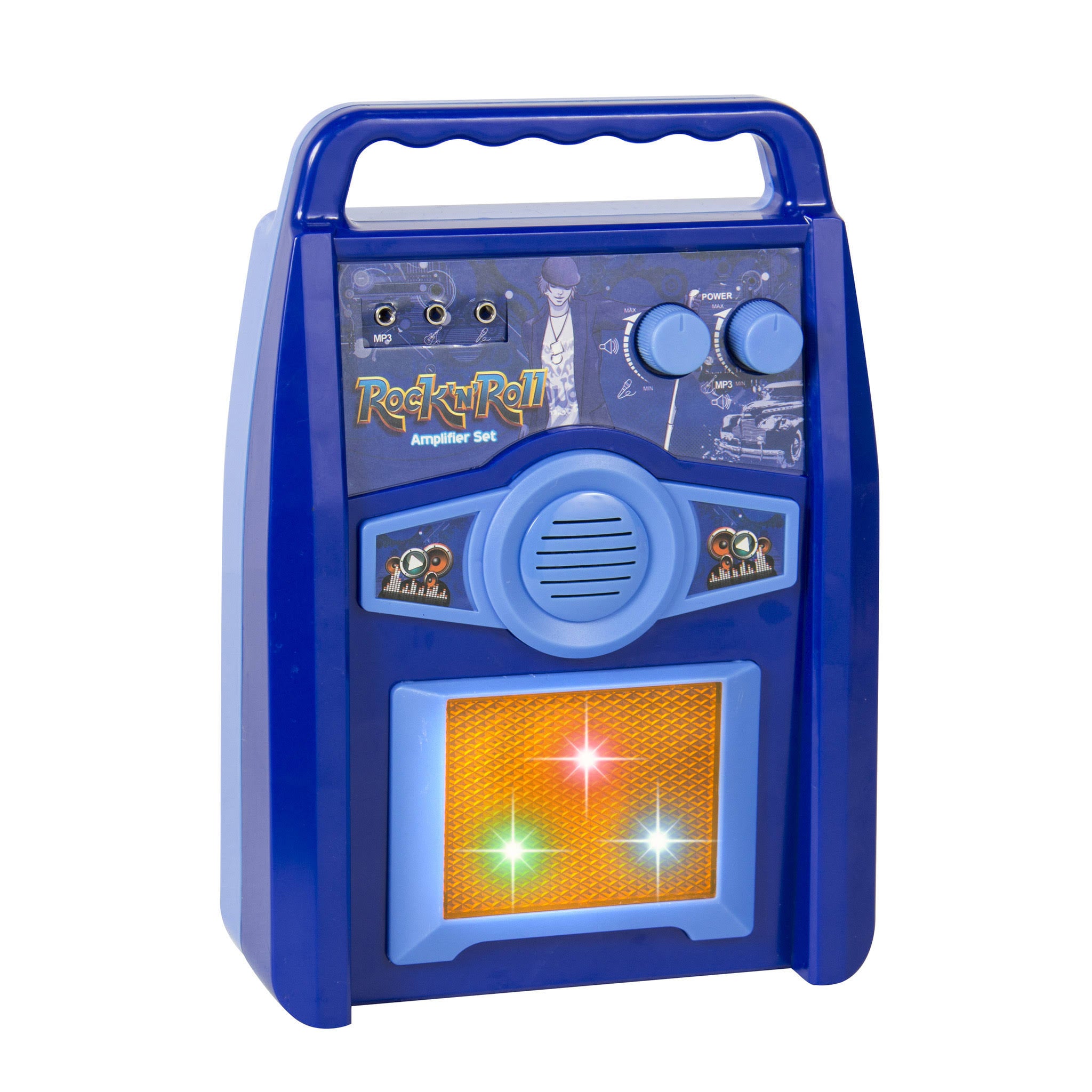 Blue Kids Electric Musical Guitar Toy Play Set U10200