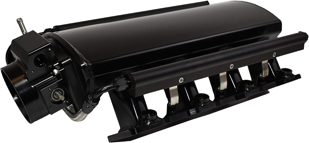 102mm Throttle Body Intake Manifold Black C7553