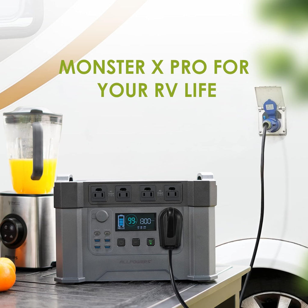 1500Wh MPPT Solar Generator with 4 AC Outlets O773