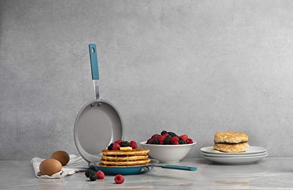 Ocean Blue Nonstick Double Omelet Pancake Pan S3057
