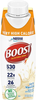 Very Vanilla High Calorie Nutritional Drink, 8 Fl Oz (Pack of 24) X458934