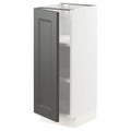 White Base Cabinet with Shelves E4892