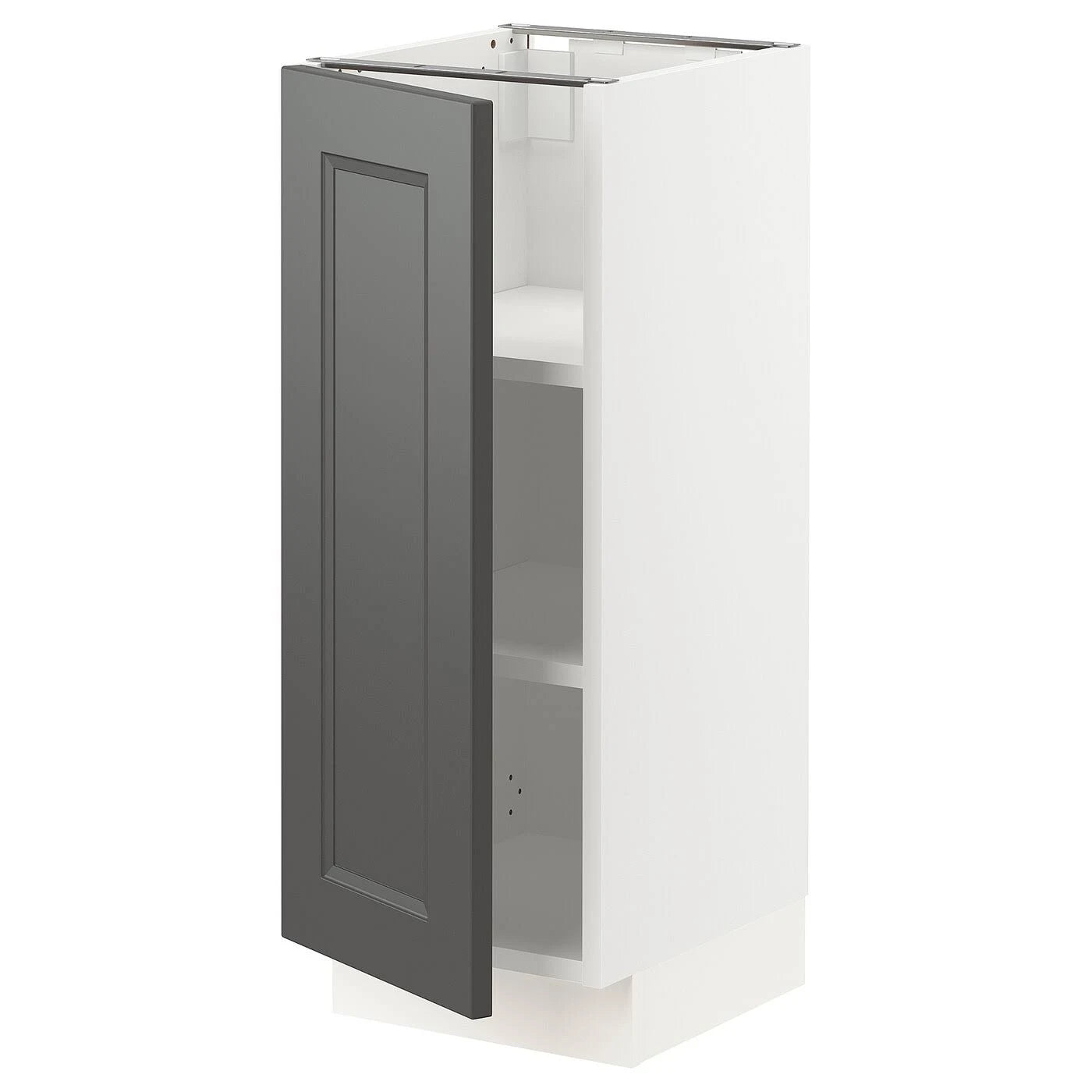 White Base Cabinet with Shelves E4892