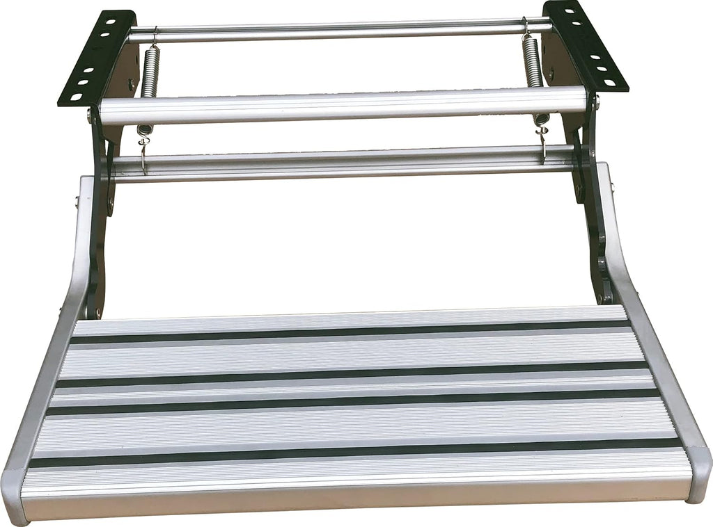 Manual Folding Step Ladder Aluminum Alloy Telescopic O15293
