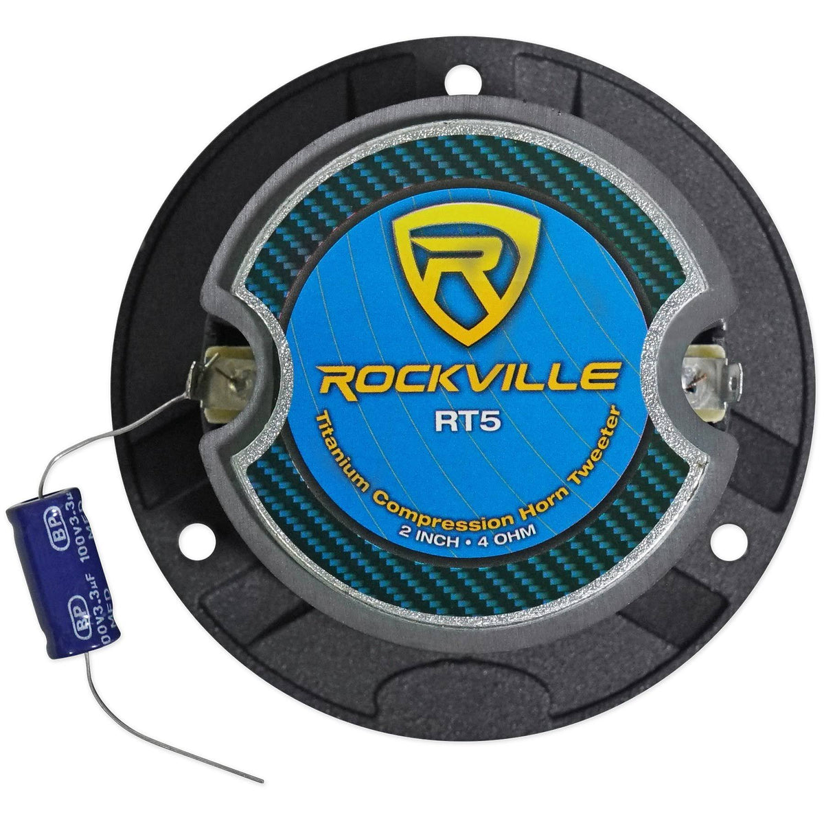 2x22 Aluminum Car Tweeters with Titanium Diaphragm R28067