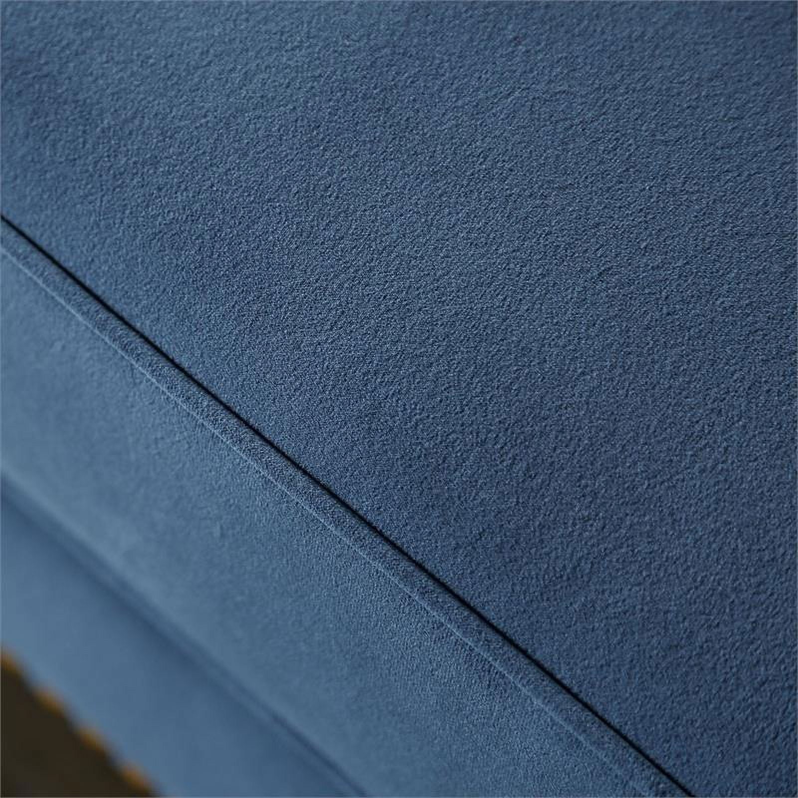 Blue Fabric Tufted 2-Piece Sofa Set X259