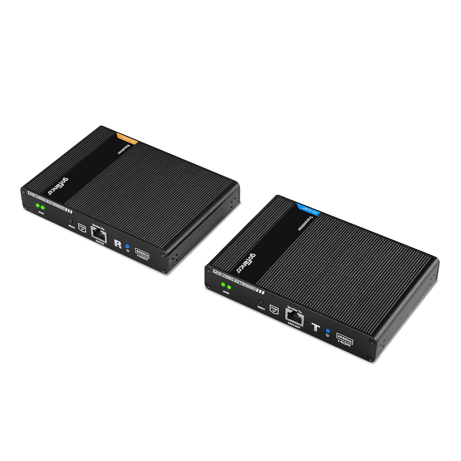 USB KVM and HDMI 2.0 Over CAT6 / CAT7 Extender, 230ft, 4K @60Hz, 2X USB Y197