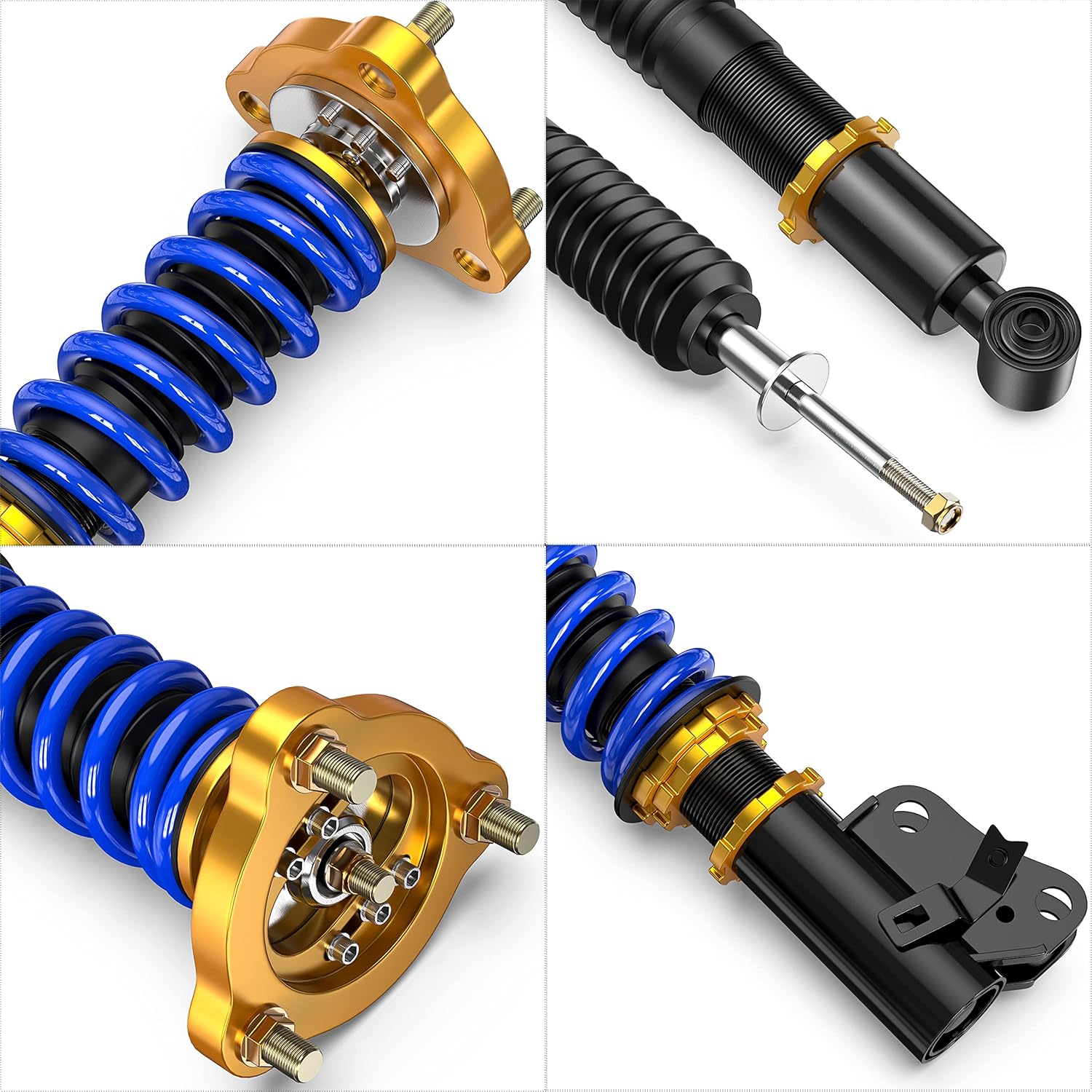 Set of 4 Coilovers Struts for Honda Civic E464