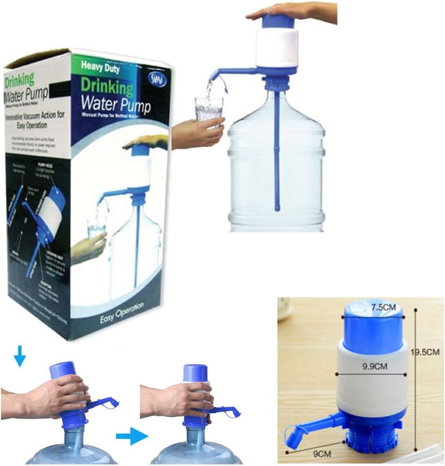 Manual Pump Dispenser for 5 Gallon Water Jug D978488