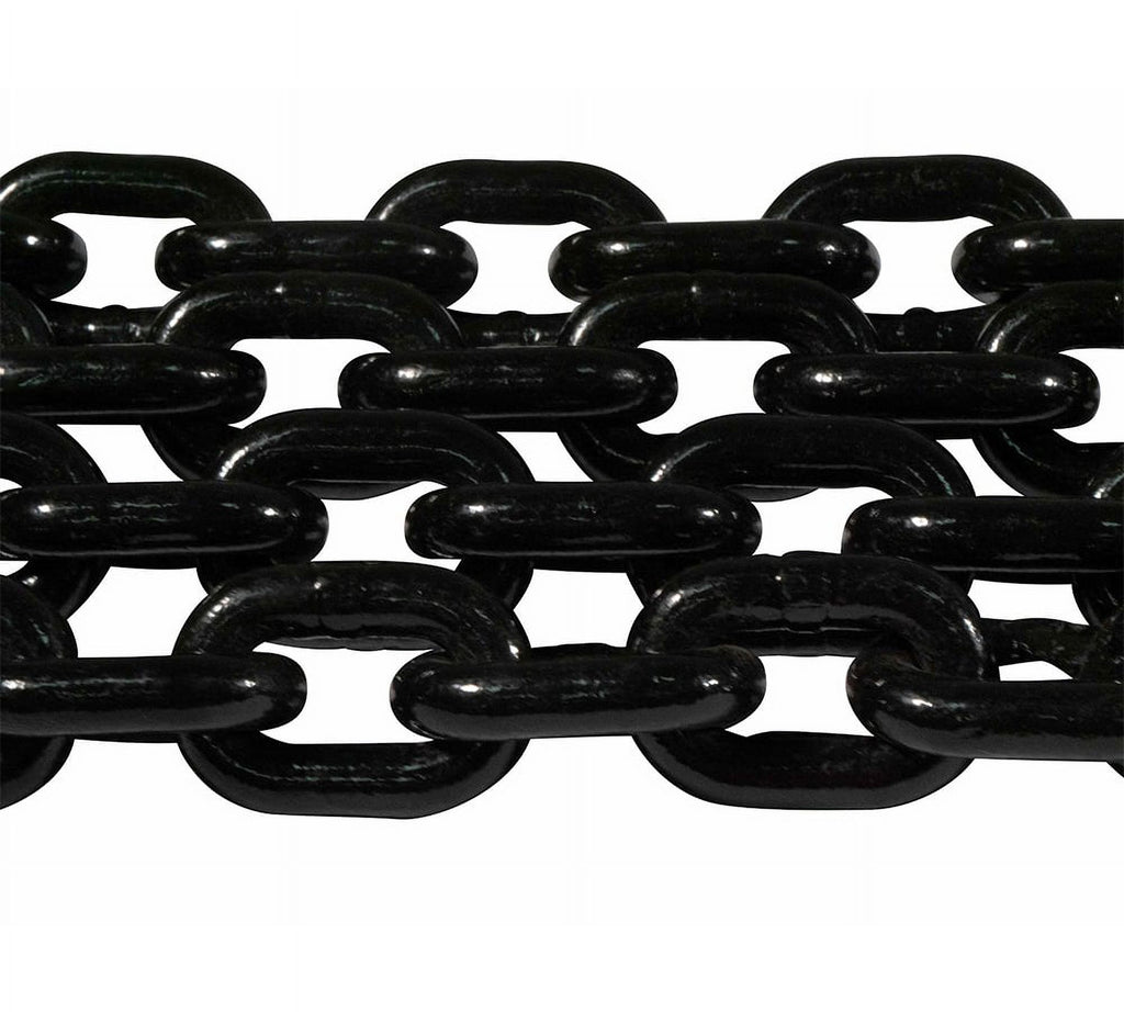 5/16"×10' G80 Black Transport Binder Chain with Clevis Grab Hooks V5349