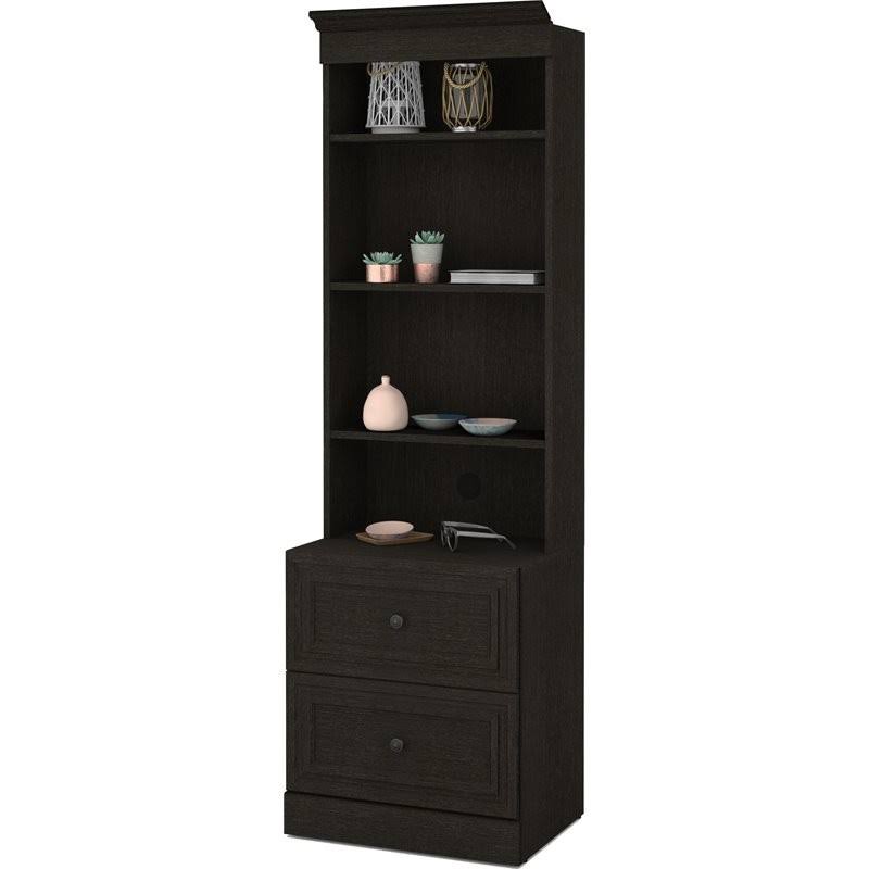 Deep Gray 2 Drawer Storage Unit I144860