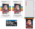 2x3 Pocket Photo Printer with 2 Paper Cartridges (40 Sheets) and Microfiber Cloth P4628
