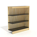 Single Face Bookcase Add-On Natural Oak G4822