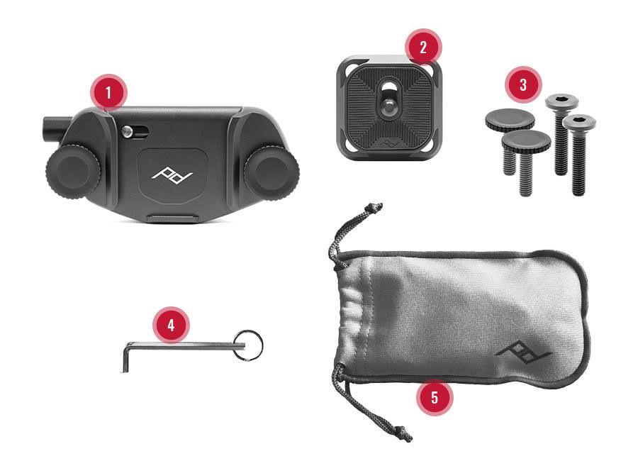 Black Camera Clip Y7747