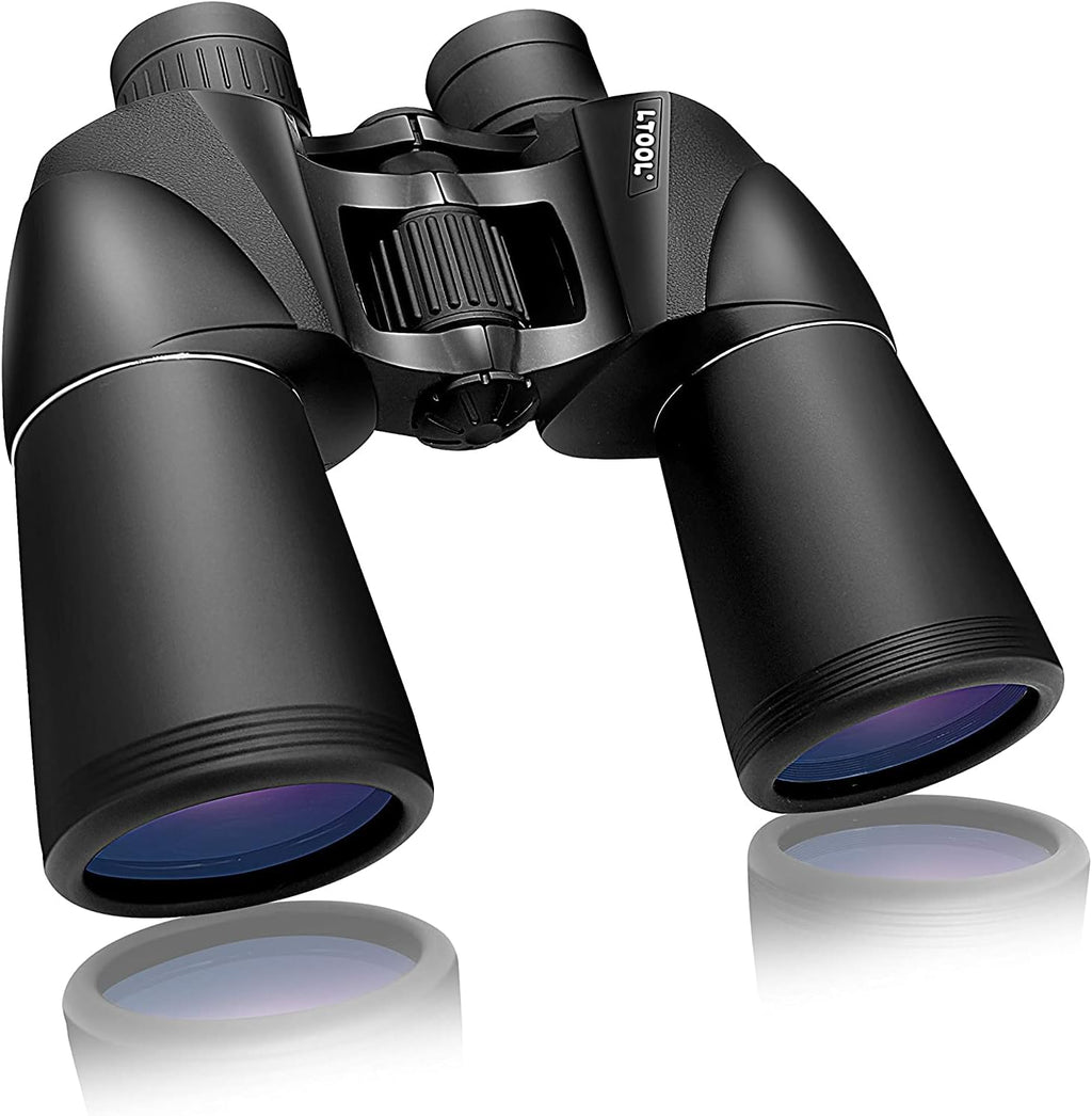 10x50 HD High Power Binoculars with Carrying Case and Neck Strap U7414