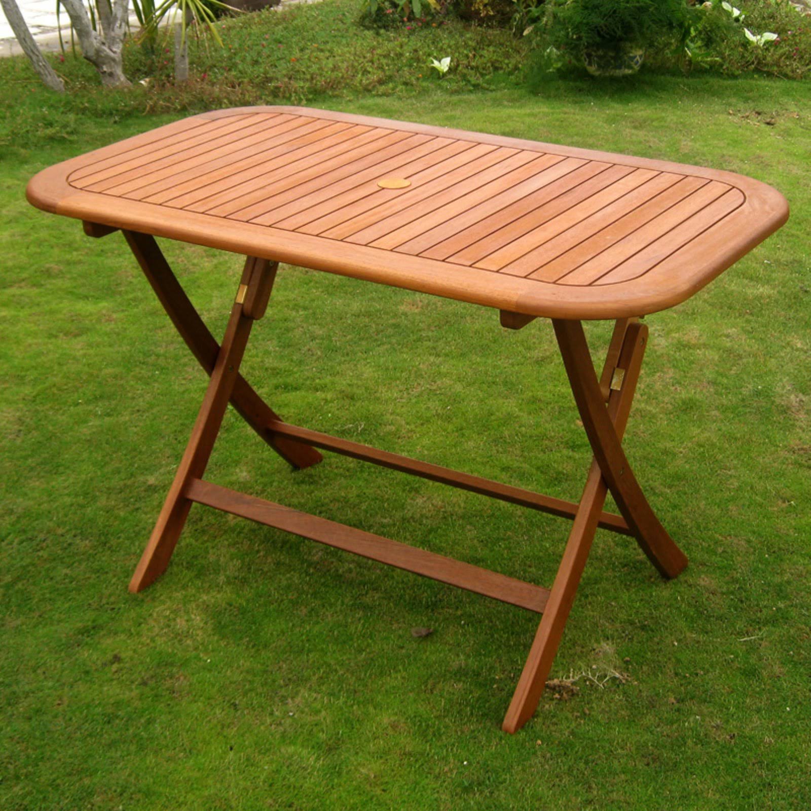 48 in. Rectangular Folding Patio Dining Table Q295755