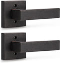 6 Pack Oil Rubbed Bronze Dummy Door Lever N597