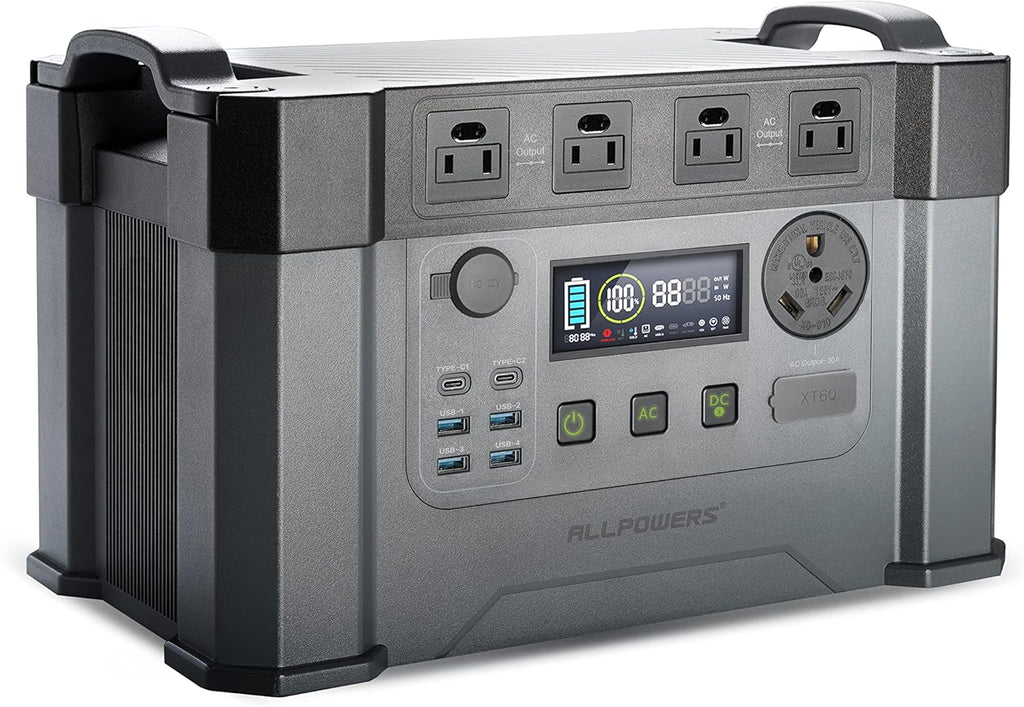 1500Wh MPPT Solar Generator with 4 AC Outlets O773