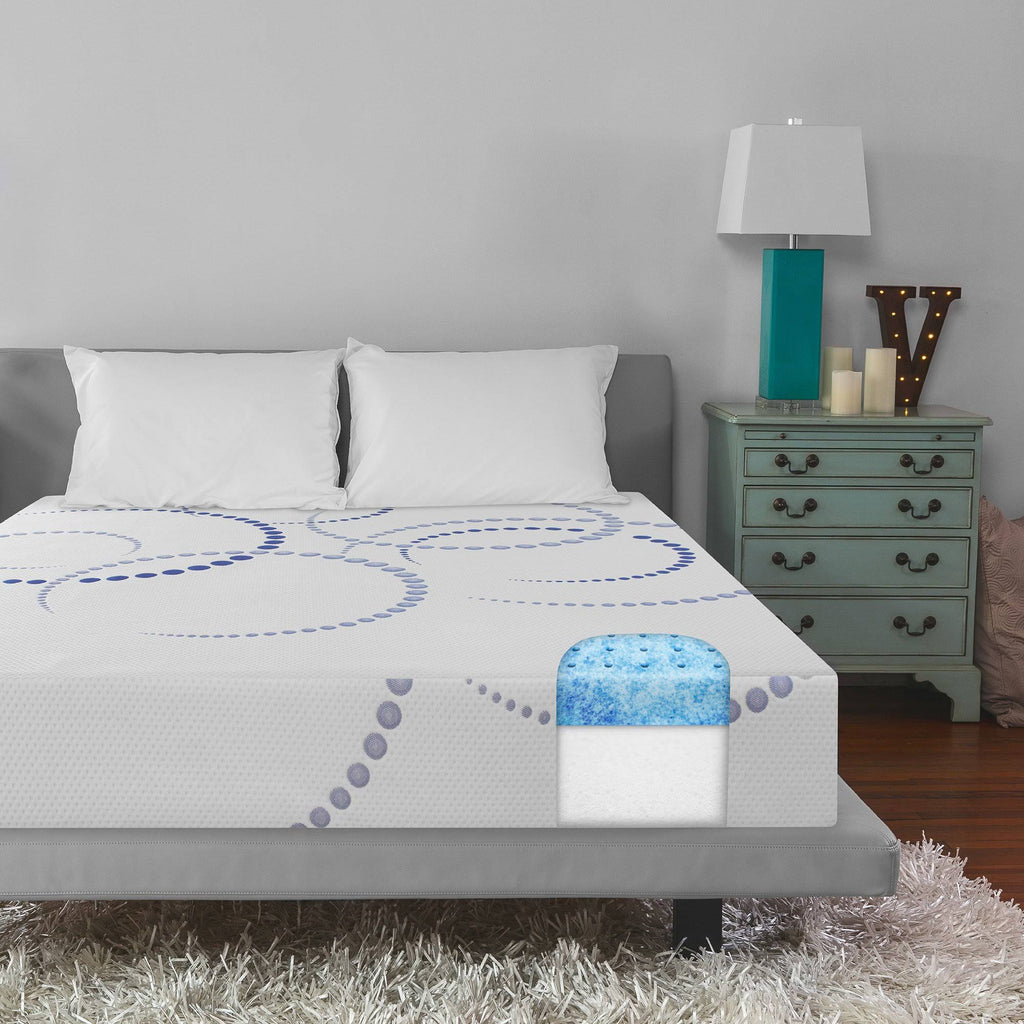 Twin XL Gel-Infused Memory Foam Mattress-in-a-Box J805