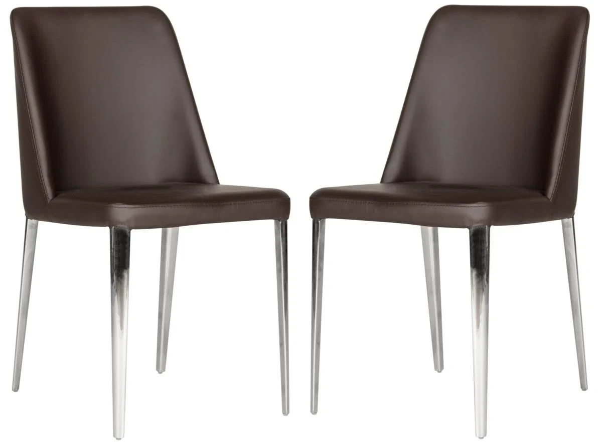 Set of 2 White Side Chair M2933