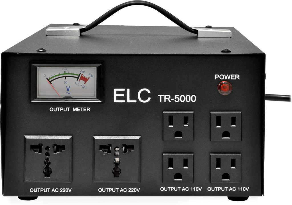 Voltage Transformer Converter 5000 Watt 110V 220V Circuit Breaker Protection B70112