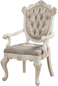 Rose Gold PU Arm Chair Set-2 C5614