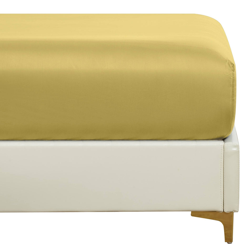 Queen Fitted Sheet, 100% Cotton Sateen X963579