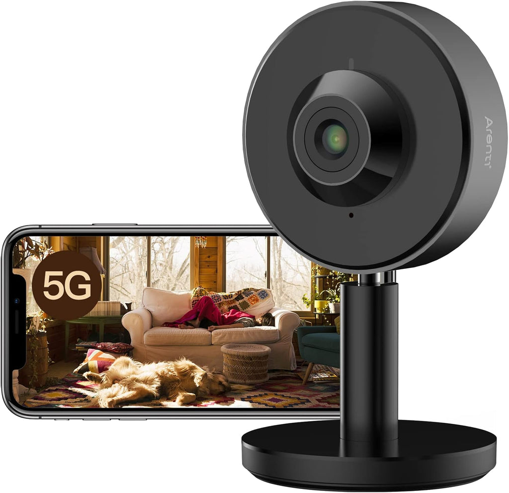2K 5ghz WiFi Indoor Security Camera with Night Vision, Two-Way Audio, Pack of 2 Z495
