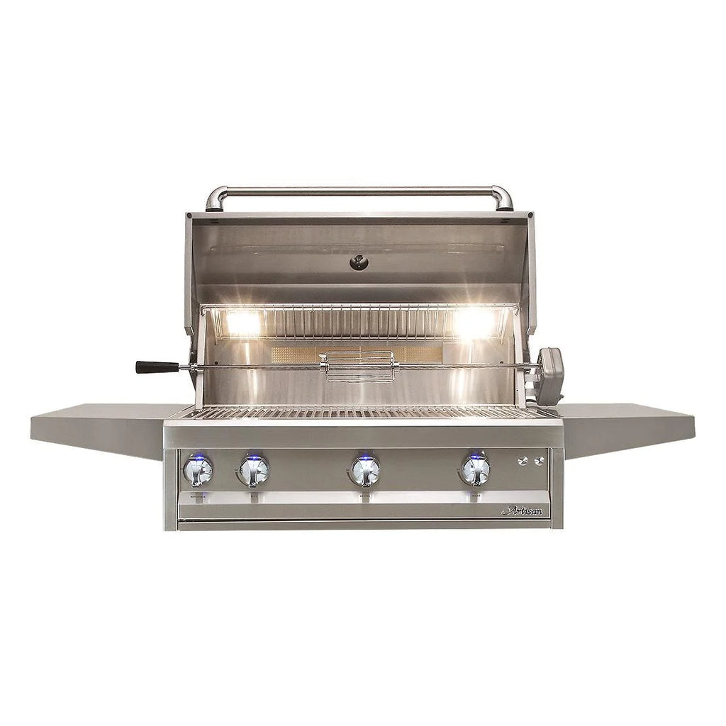 36-Inch 3-Burner Built-In Propane Gas Grill With Rotisserie L33977