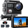 4K Waterproof Action Camera with 2 Batteries H880050
