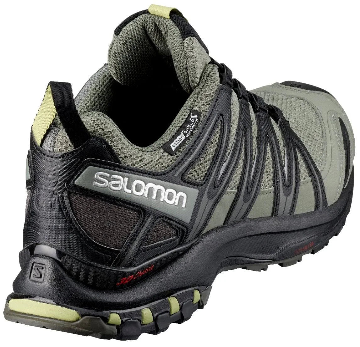Men's XA Pro 3D CS WP Castor Gray Black Fern Shoes A399072