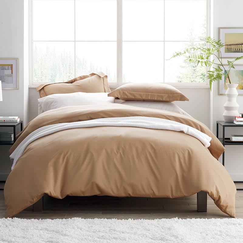 Midnight Blue Supima Cotton Sateen King Fitted Sheet N283