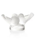 Clear Two Lovebirds Figurine J53318