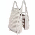 Taupe Above Ground Pool Ladder with Gate Q412968
