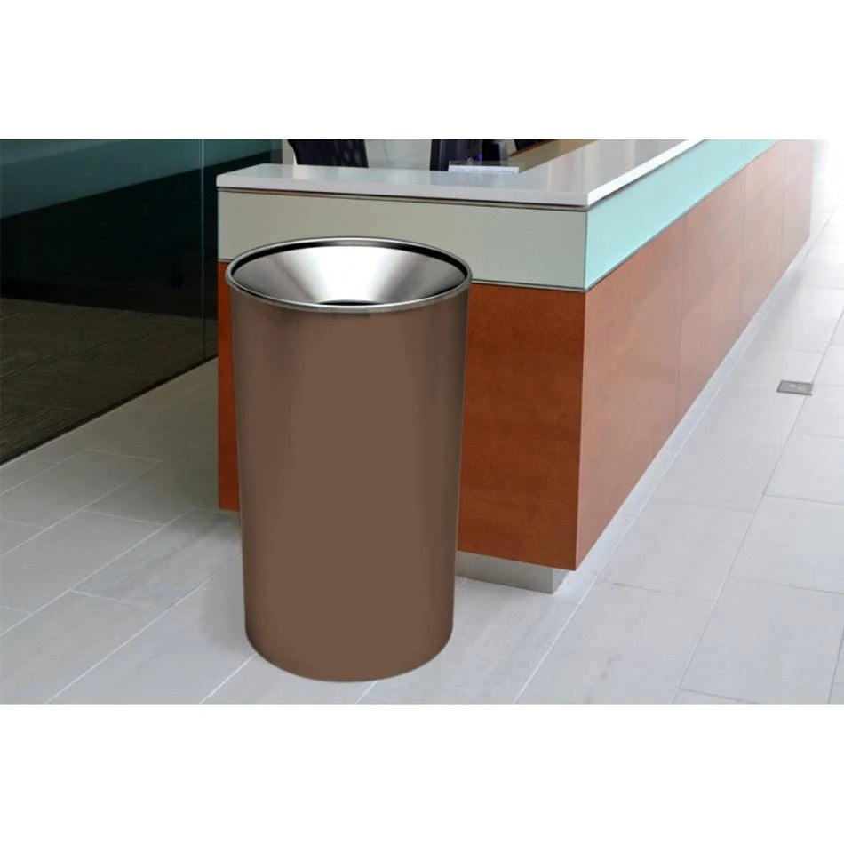 33-Gallon Brown Receptacle O62547