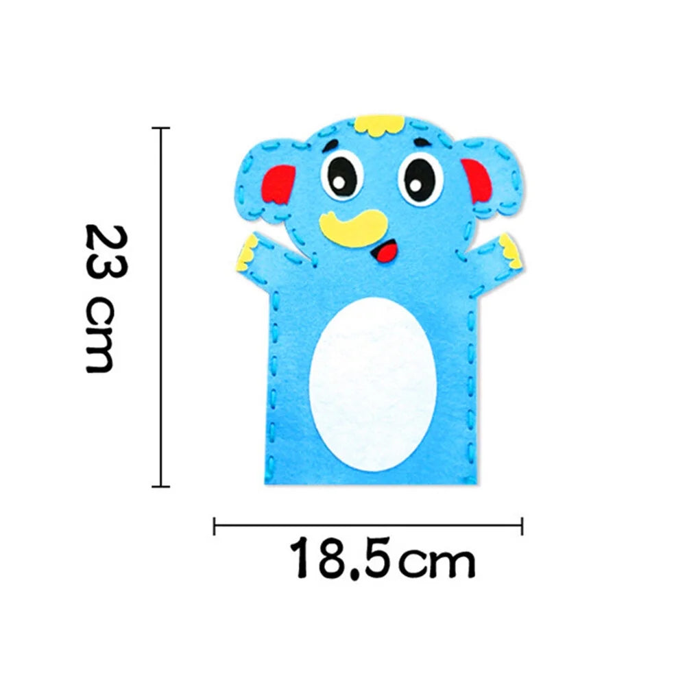 8PCS DIY Doll Making Kit Fabric Weaving Educational Toys F6013