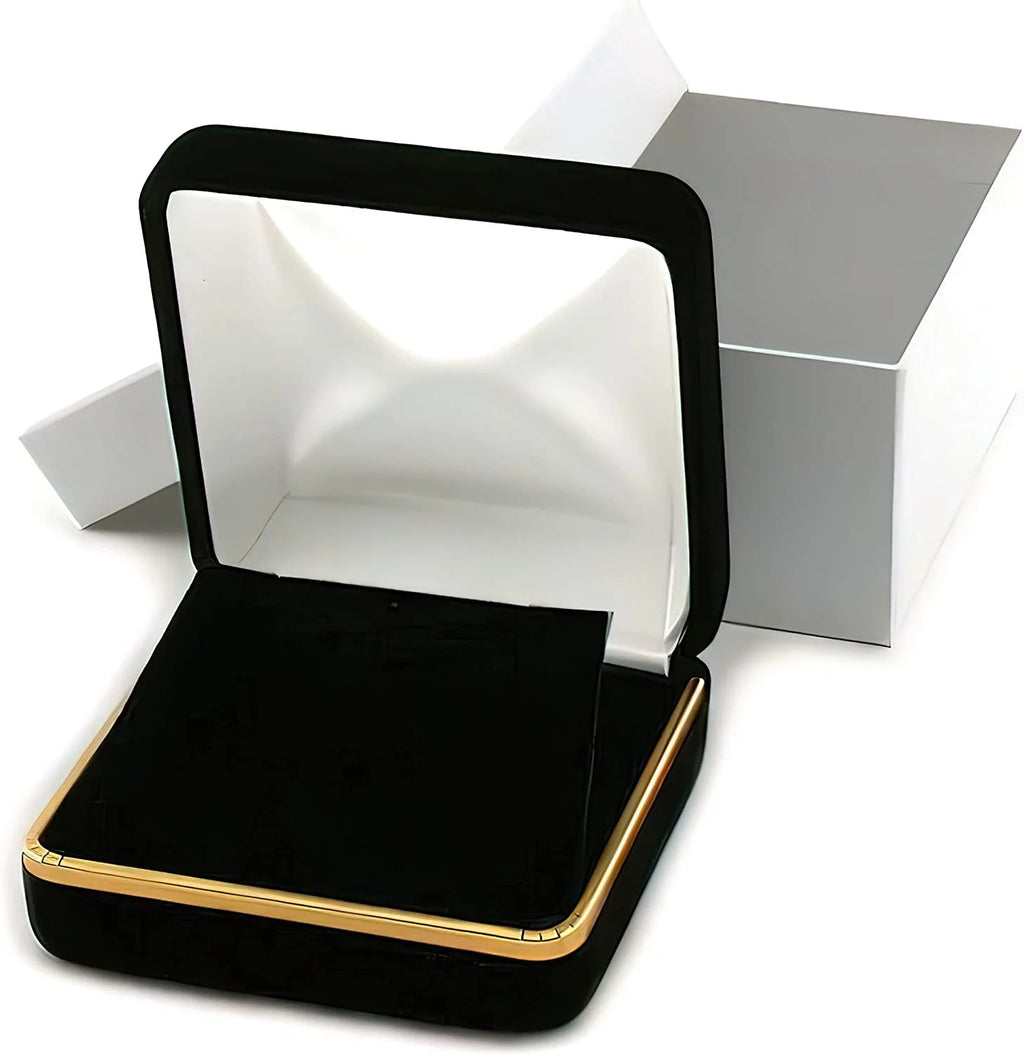 14K Two-Toned Gold Cubic Zirconia Men's Wedding Band R362