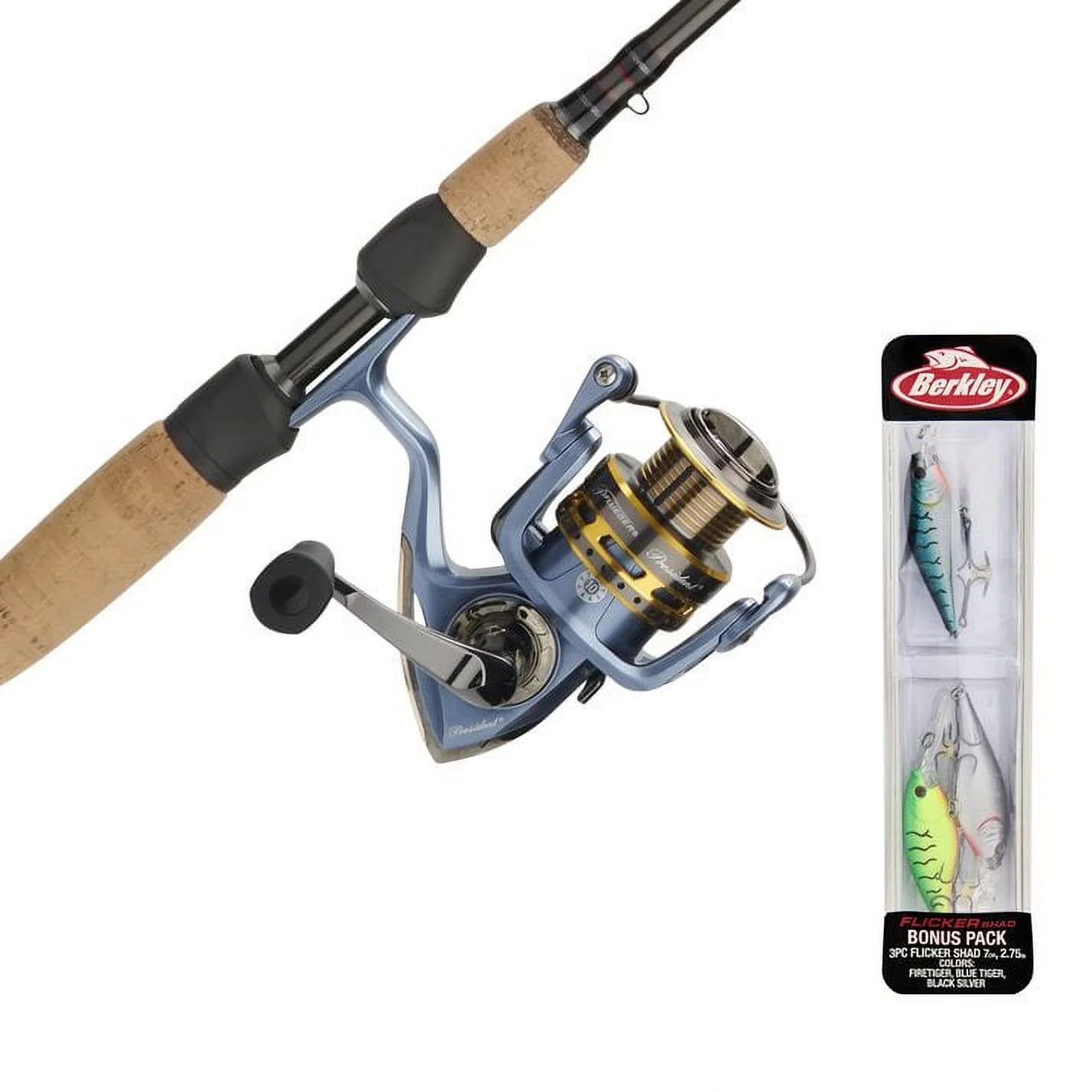 Spinning Rod and Reel Combo & Bait Kit T544318