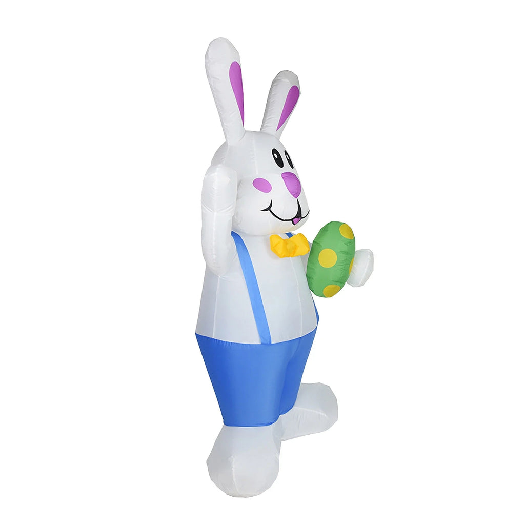 Outdoor Soft Christmas Lights Easter Inflatable Standing Bunny Glowing Holiday Decoration Led Christmas Star E8638