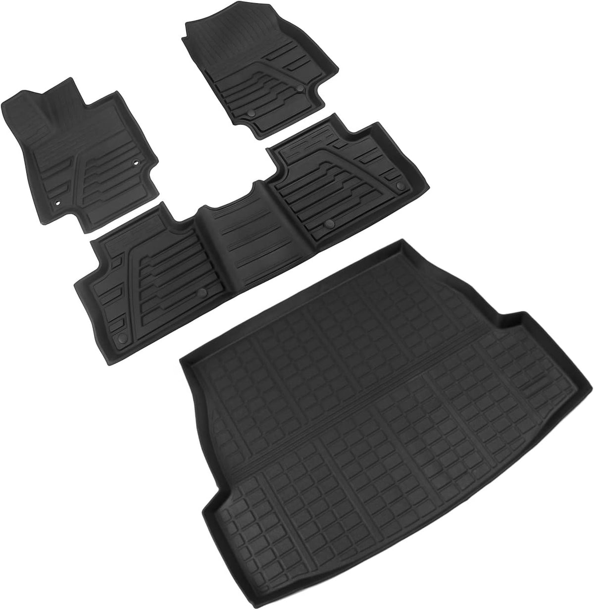 Rear Trunk Mat Pack of 2 for Toyota RAV4 Y492716