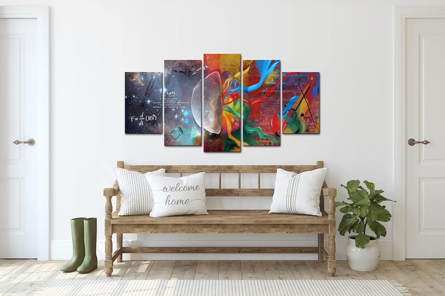 Framed Wall Art Canvas Painting A753