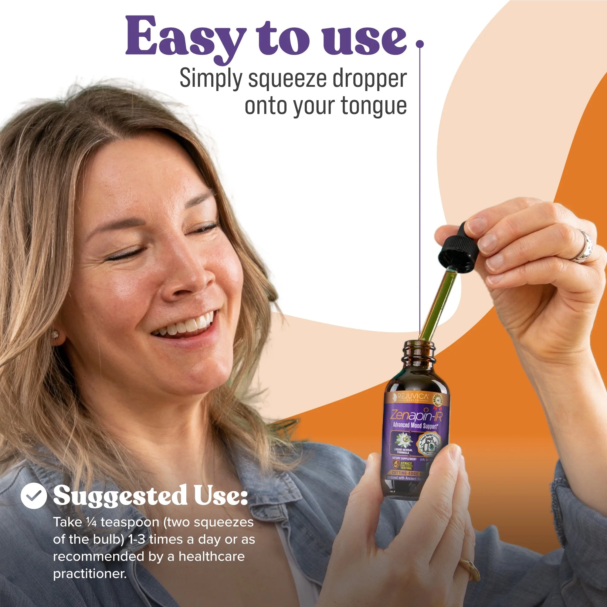 Liquid Calming Remedy with Kava Kava, Ashwagandha, Passionflower, B-Vitamins H133480