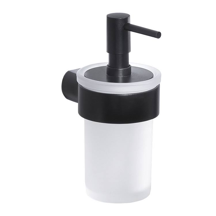 Black Wall Mounted Soap Dispenser J68407